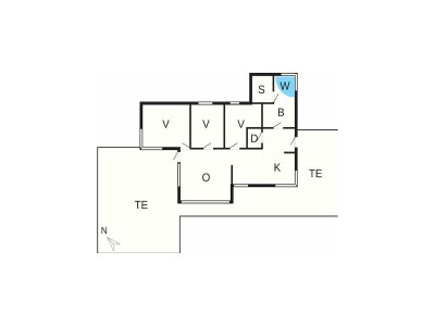 Holiday house 8 person holiday home in Hjørring-By Traum - Document photo 40