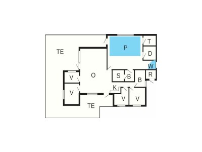 Holiday house Luxurioses Strandhaus mit Pool - Document photo 36