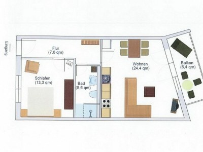 Holiday apartment Domizil am Meer Appartement 13 - Document photo 27