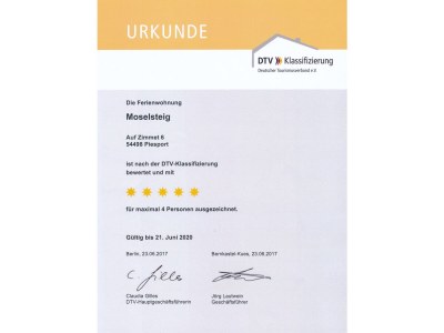 Holiday apartment Moselsteig (EG) im Ferienhaus Weitblick - Document photo 22