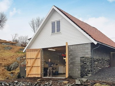 Holiday house 4 Personen Ferienhaus in Austrheim - Outdoor photo 24