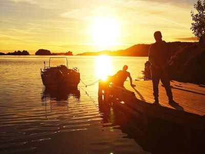 Holiday house 4 Personen Ferienhaus in Austrheim - Outdoor photo 42