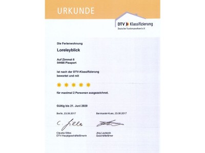 Holiday apartment Loreleyblick (OG) im Weitblick - Document photo 22