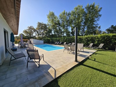 Villa Villa with private heated pool and Jacuzzi near beach - Outdoor photo 3