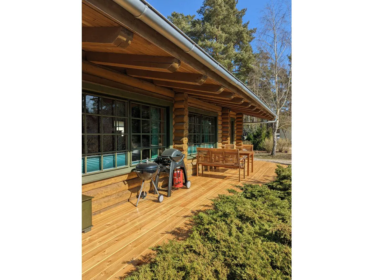 Holiday house Blockhaus-Fleesensee - Outdoor photo 2