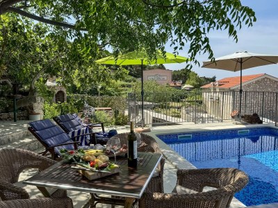 Holiday house Charming stone house Kleme with pool - Outdoor photo 16