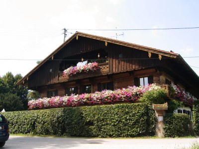 Holiday apartment Alter Ledererhof in Bad Heilbrunn - Holiday apartment
