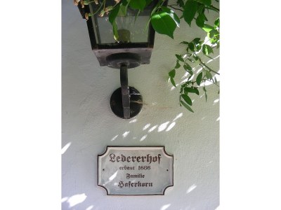 Holiday apartment Alter Ledererhof - Outdoor photo 5