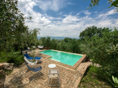 Holiday house Ferienhaus in Assisi mit beheiztem Pool - Outdoor photo 4