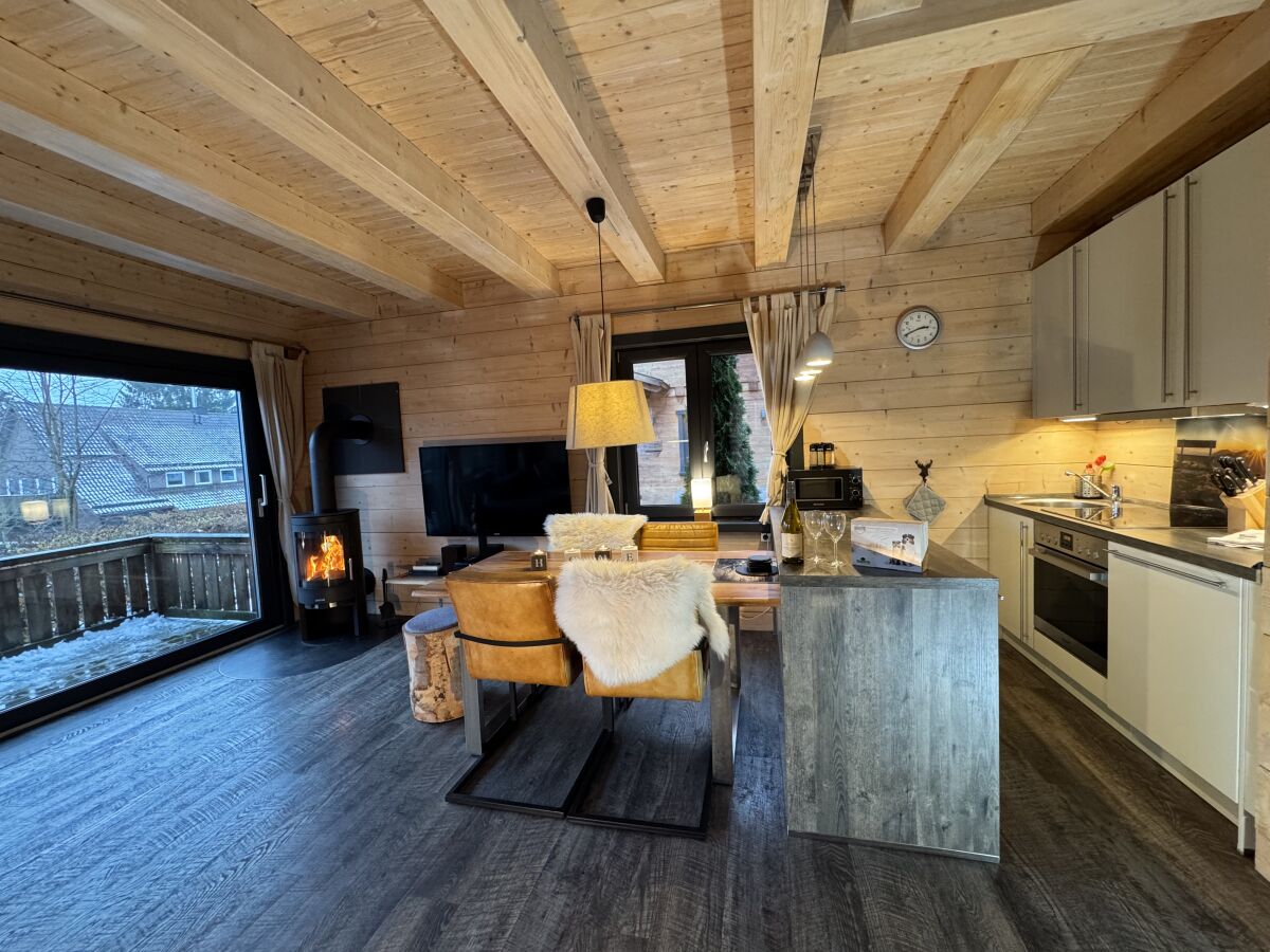 Holiday house Chalet with sauna and fireplace - Features photo 4