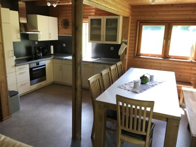 Holiday house blockhouse at lake Silbersee - Features photo 4