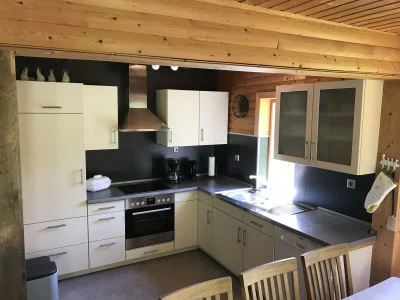 Holiday house blockhouse at lake Silbersee - Features photo 5