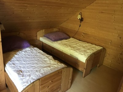 Holiday house blockhouse at lake Silbersee - Features photo 12