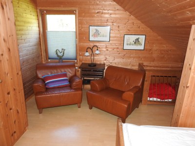 Holiday house blockhouse at lake Silbersee - Features photo 13