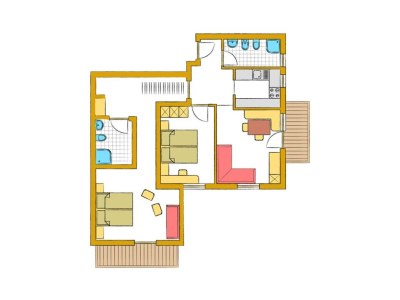 Holiday apartment Type B-plus 2 separate bedrooms /2 bathrooms - Document photo 43