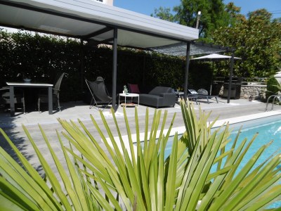 Holiday apartment Villa Luka Apartment Gray mit Pool - Outdoor photo 9
