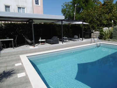 Holiday apartment Villa Luka Apartment Gray mit Pool - Outdoor photo 14