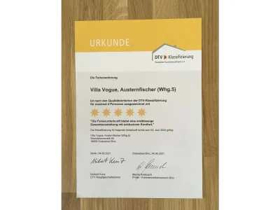 Holiday apartment Villa Vogue, Austernfischer - Document photo 25