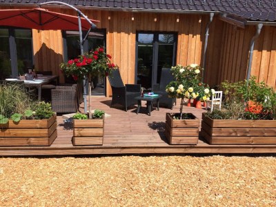 Holiday apartment Wellness & Entspannung im Fichtelgebirge, isländische Sauna, Massage, HotTub - Outdoor photo 2