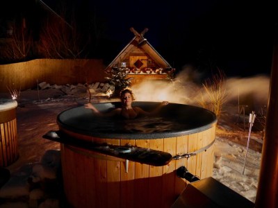 Holiday apartment Wellness & Entspannung im Fichtelgebirge, isländische Sauna, Massage, HotTub - Outdoor photo 7