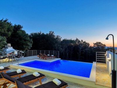 Holiday house Sergio mit Pool und Meerblick - Outdoor photo 10