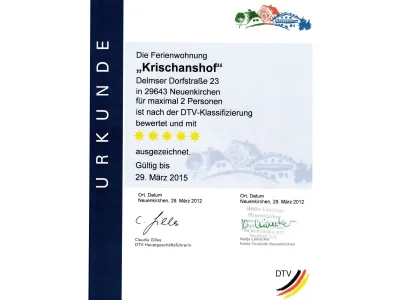 Holiday apartment Krischanshof ***** - Document photo 22