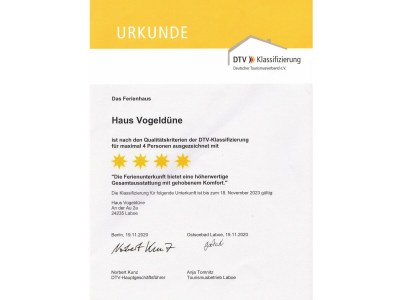 Holiday house Vogeldüne Holiday Home - Document photo 28