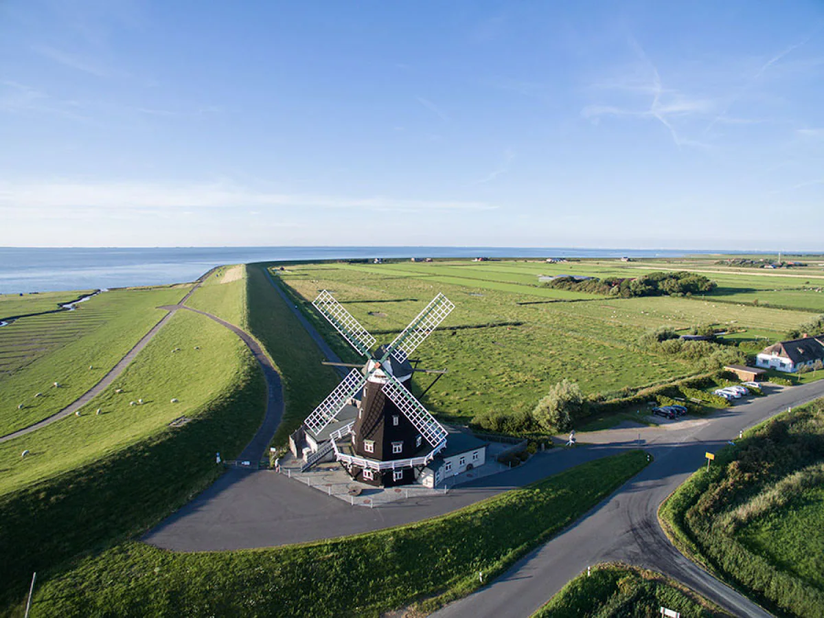 Holiday apartment Halligblick in der Nordermühle - Outdoor photo 5