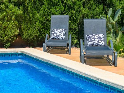 Holiday house Casa Foca - Familienfreundliches Ferienhaus in ruhiger Lage mit spektakulärem Meerblick und gemütlichem Poolbereich in Bahia Azul - Outdoor photo 4