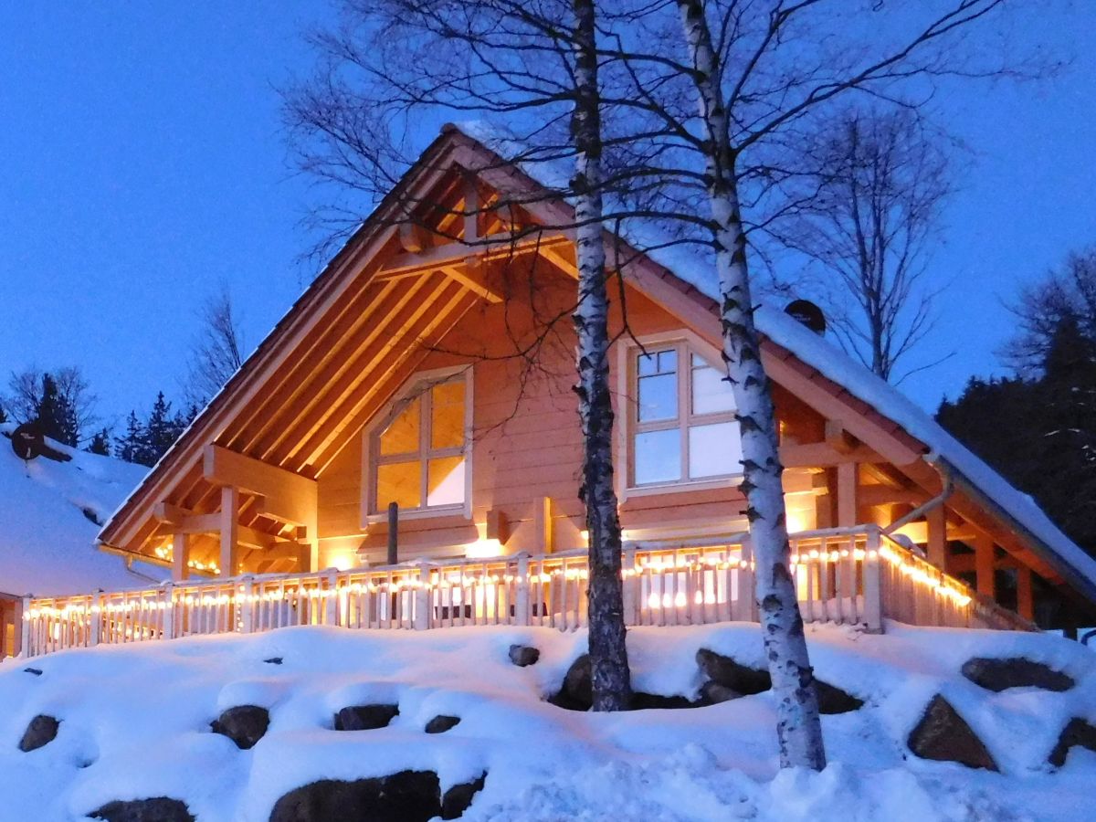 Holiday house Mountain forest lodge "Blickfang" - Outdoor photo 2