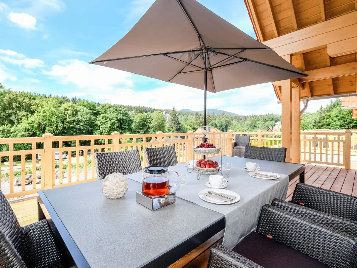 Holiday house Mountain forest lodge "Blickfang" - Outdoor photo 4