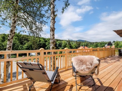 Holiday house Mountain forest lodge "Blickfang" - Outdoor photo 5