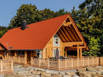 Holiday house Mountain forest lodge "Blickfang" - Outdoor photo 8