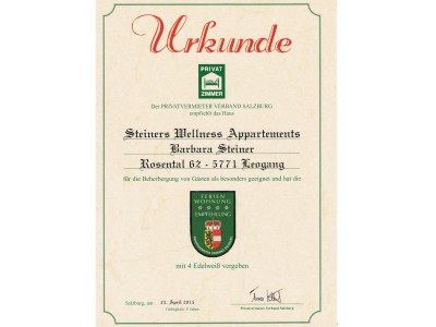 Holiday apartment Steiner's Wellness-Appartements - Document photo 43