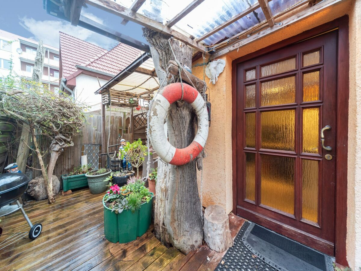 Apartment Charmante Ferienwohnung in Wismar mit Garten - Outdoor photo 3