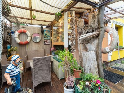 Apartment Charmante Ferienwohnung in Wismar mit Garten - Outdoor photo 6