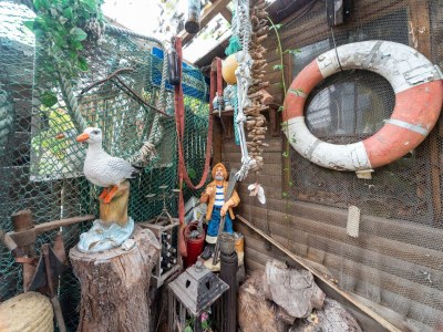 Apartment Charmante Ferienwohnung in Wismar mit Garten - Outdoor photo 8