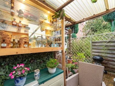 Apartment Charmante Ferienwohnung in Wismar mit Garten - Outdoor photo 11