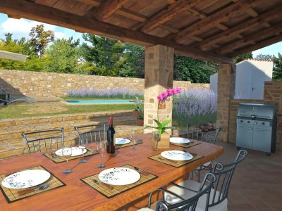 Villa Sasso with private pool - Outdoor photo 7