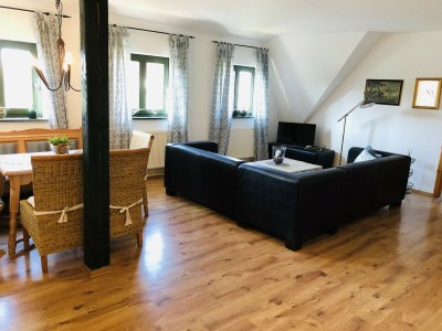 Apartment Geräumige Wohnung in Dargun mit Pool - Features photo 9