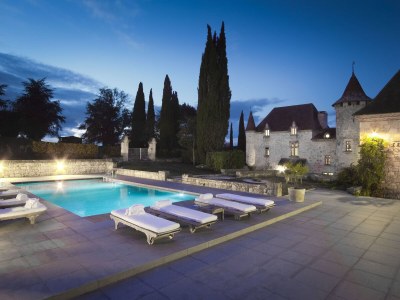 Castle Château in Nouvelle-Aquitaine with Pool & Views - Outdoor photo 4