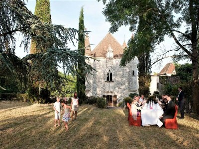 Castle Château in Nouvelle-Aquitaine with Pool & Views - Outdoor photo 6