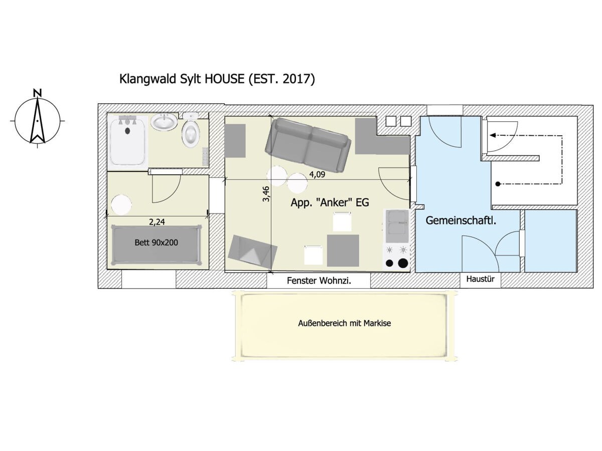 Apartment "Anker", Kirchenweg - Outdoor photo 2