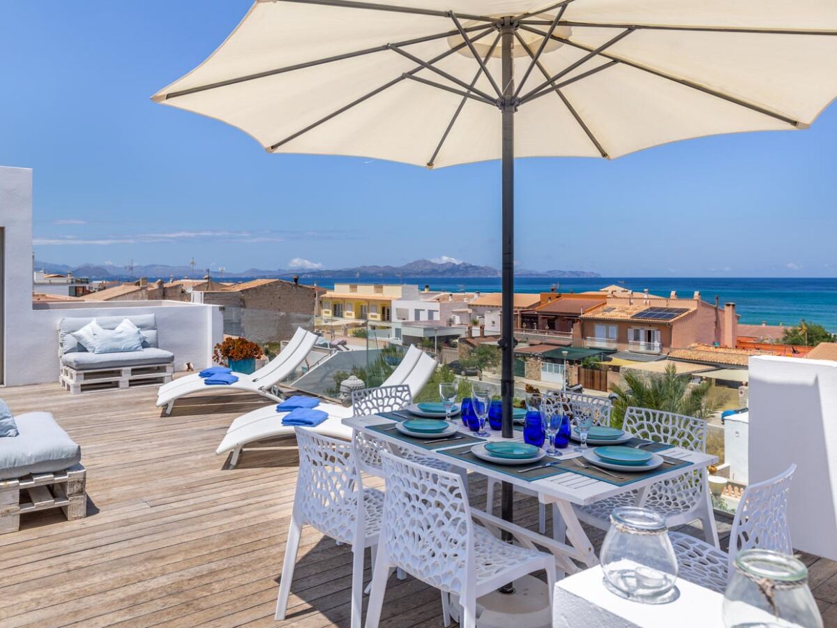 Holiday house with sea view and terrace Son Serra - Outdoor photo 2