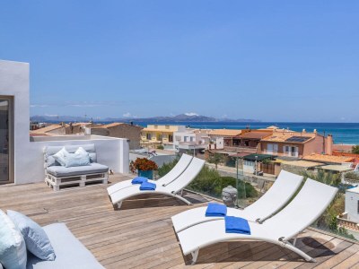 Holiday house with sea view and terrace Son Serra - Outdoor photo 6