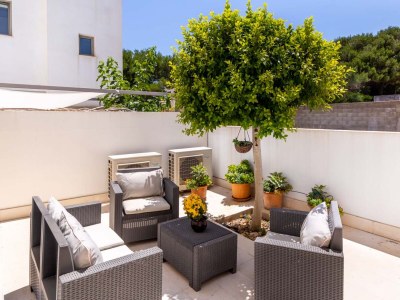 Holiday house with sea view and terrace Son Serra - Outdoor photo 8