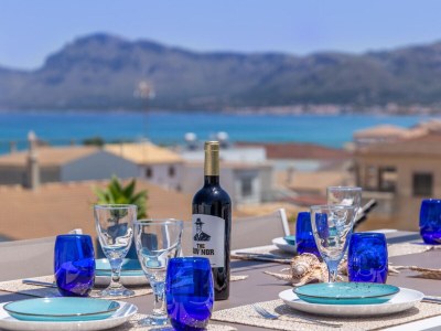 Holiday house with terrace and panoramic sea view - Outdoor photo 4