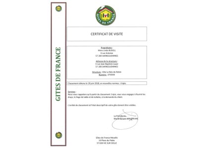 Holiday house Le bois de Robin - Document photo 23