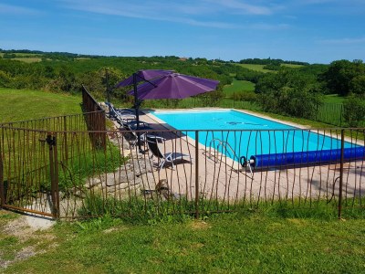 Farmhouse Bauernhaus in Saint-Cernin mit Pool - Outdoor photo 2
