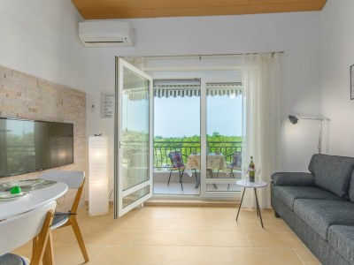 Apartment Apartment Complex Kajic Ljiljana - Studio Apartment Ljiljana II with Balcony and Sea View - Features photo 20